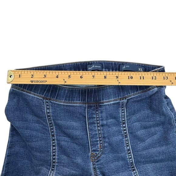 Pure‎ Jill J. Jill Women's XSP XSmall Petite Slim Leg Ankle Elastic Waist Jeans - Picture 10 of 16